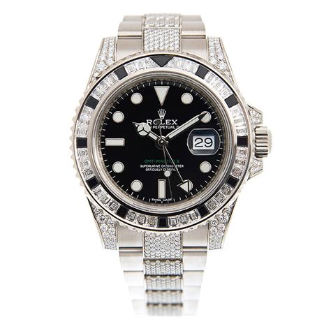 rolex gmt master ii 116759 sanr 74769br|Insanely Iced: The Black Sapphire GMT.